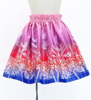 Hula Keiki Set-Up with Hawaiian Flower Print / Luxury Collection / Jp174-2