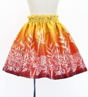 Hula Keiki Set-Up with Hawaiian Flower Print / Luxury Collection / Jp174-4