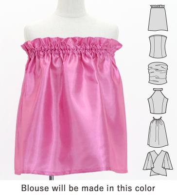 Hula Set up Keiki with Cattleya Lei Print / Luxury Collection / Pink / Jp178pi