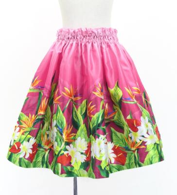 Hula Keiki Set-Up with Hawaiian Flower & Leaf Print / Luxury Collection / Jp193-2