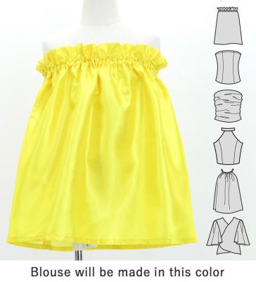 Hula Keiki Set-Up with Hawaiian Flower & Leaf Print / Luxury Collection / Jp193-3