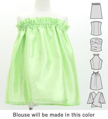 Hula Keiki Set-Up with Hawaiian Flower & Leaf Print / Luxury Collection / Jp193-5