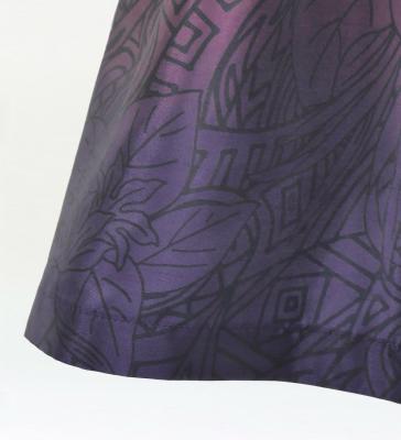 Hula Kids Shantung Pa'u Skirt with Naupaka & Kahiko Print / Luxury Collection / Jp195-1