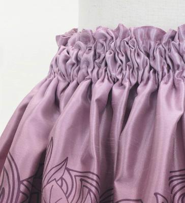 Hula Kids Shantung Pa'u Skirt with Naupaka & Kahiko Print / Luxury Collection / Jp195-1