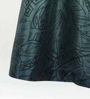 Hula Kids Shantung Pa'u Skirt with Naupaka & Kahiko Print / Luxury Collection / Jp195-6