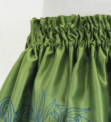 Hula Kids Shantung Pa'u Skirt with Naupaka & Kahiko Print / Luxury Collection / Jp195-6