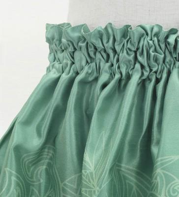 Hula Kids Shantung Pa'u Skirt with Naupaka & Kahiko Print / Luxury Collection / Jp195-7