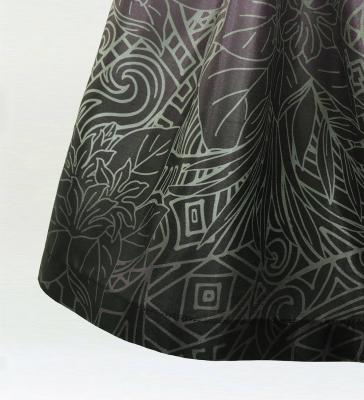 Hula Kids Shantung Pa'u Skirt with Naupaka & Kahiko Print / Luxury Collection / Jp195-8