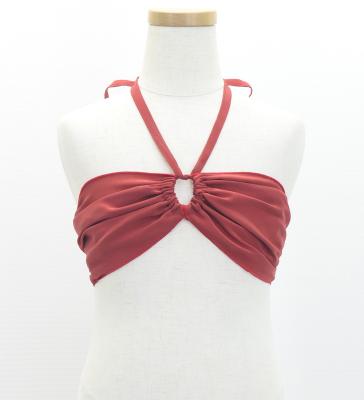 Kids Multi-way Wrap Top with Koshibo / Dark Red 2 / Jp210drd2