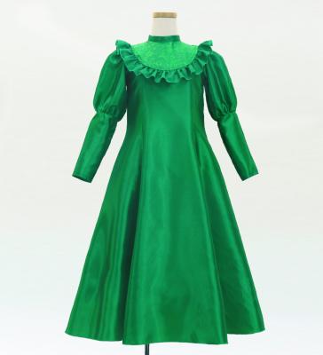 Hula Kids Long Classic Dress/ Luxury Collection / Green / Jp214gr