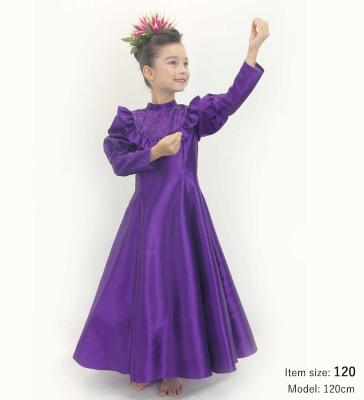 Hula Kids Long Classic Dress/ Luxury Collection / Purple / Jp214pu