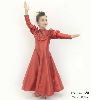 Hula Kids Long Classic Dress/ Luxury Collection / Red / Jp214rd