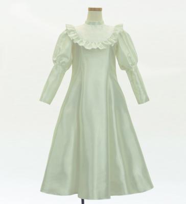 Hula Kids Long Classic Dress/ Luxury Collection / White / Jp214wh