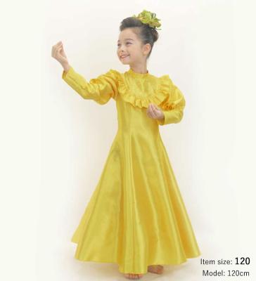 Hula Kids Long Classic Dress/ Luxury Collection / Yellow / Jp214ye