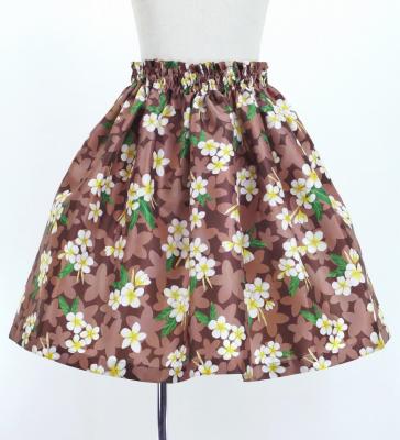 Hula Set up Keiki with Plumeria Print / Luxury Collection / Brown / Jp67br