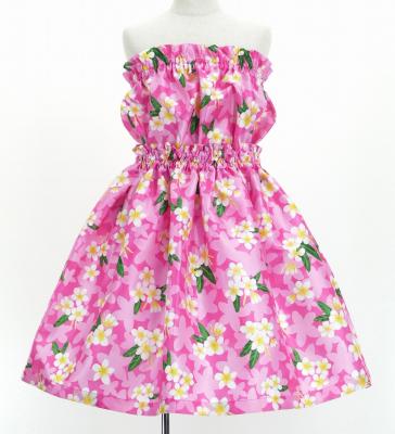 Hula Set up Keiki with Plumeria Print / Luxury Collection / Pink / Jp67pi