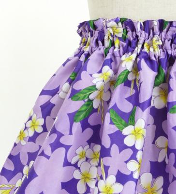 Hula Set up Keiki with Plumeria Print / Luxury Collection / Purple / Jp67pu
