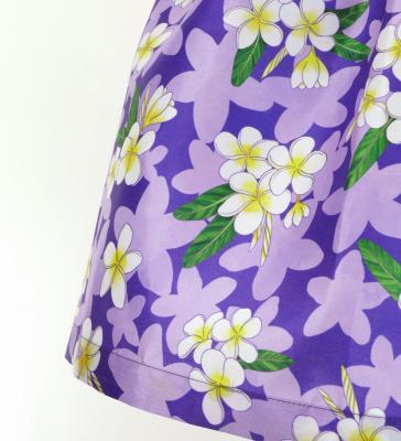 Hula Set up Keiki with Plumeria Print / Luxury Collection / Purple / Jp67pu