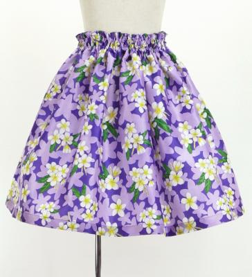 Hula Set up Keiki with Plumeria Print / Luxury Collection / Purple / Jp67pu