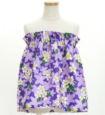 Hula Set up Keiki with Plumeria Print / Luxury Collection / Purple / Jp67pu