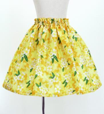 Hula Set up Keiki with Plumeria Print / Luxury Collection / Yellow / Jp67ye