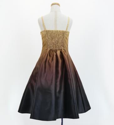 Hula Midi Gradation Dress/ Luxury Collection / Beige & Brown / Jp69bebr