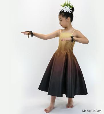 Hula Midi Gradation Dress/ Luxury Collection / Beige & Brown / Jp69bebr