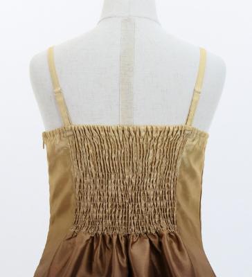 Hula Midi Gradation Dress/ Luxury Collection / Beige & Brown / Jp69bebr