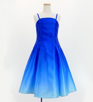 Hula Midi Gradation Dress/ Luxury Collection / Blue & Light Blue / Jp69blbl