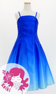 Hula Midi Gradation Dress/ Luxury Collection / Blue & Light Blue / Jp69blbl