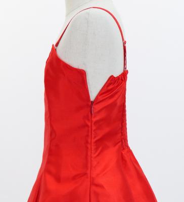 Hula Midi Gradation Dress/ Luxury Collection / Red & Black / Jp69rdbk