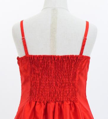 Hula Midi Gradation Dress/ Luxury Collection / Red & Black / Jp69rdbk