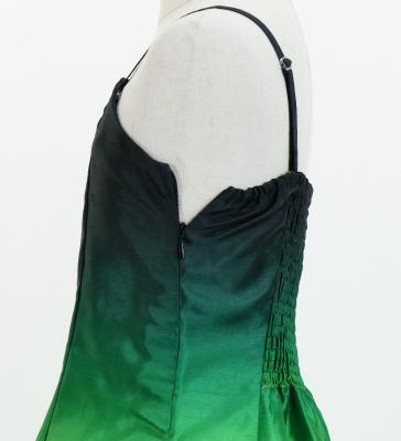 Hula Long Gradation Dress/ Luxury Collection / Green & Yellow / Jp70grye