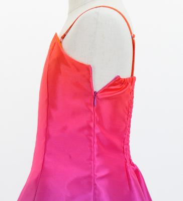 Hula Long Gradation Dress/ Luxury Collection / Orange & Purple / Jp70orpu