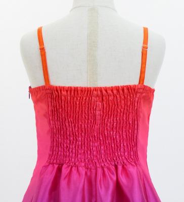 Hula Long Gradation Dress/ Luxury Collection / Orange & Purple / Jp70orpu