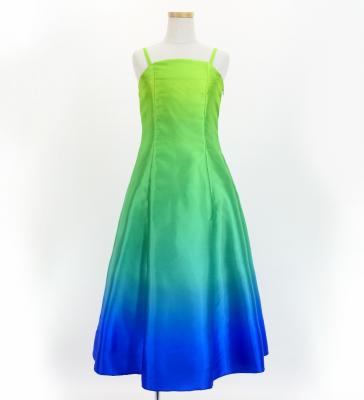 Hula Long Gradation Dress/ Luxury Collection / YEL GRN & BLU / Jp70yegrbl