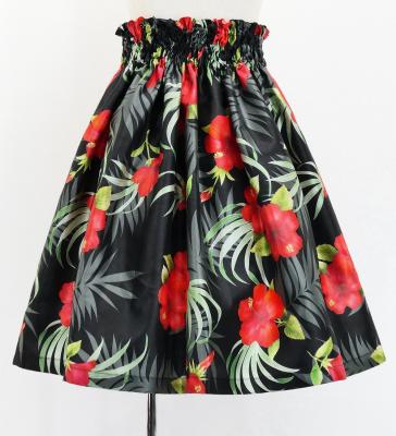 Hula Set up Keiki with Hibiscus Print / Luxury Collection / Black / Jp71bk