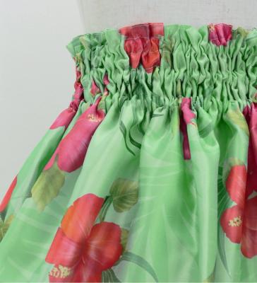 Hula Set up Keiki with Hibiscus Print / Luxury Collection / Green / Jp71gr