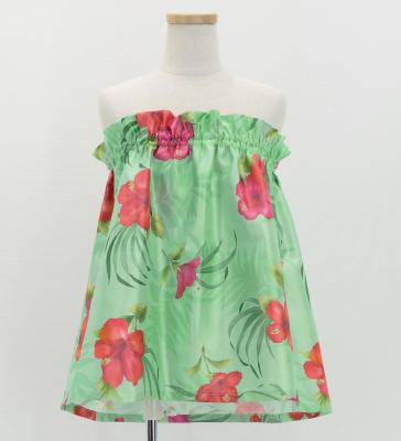 Hula Set up Keiki with Hibiscus Print / Luxury Collection / Green / Jp71gr