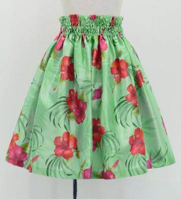 Hula Set up Keiki with Hibiscus Print / Luxury Collection / Green / Jp71gr