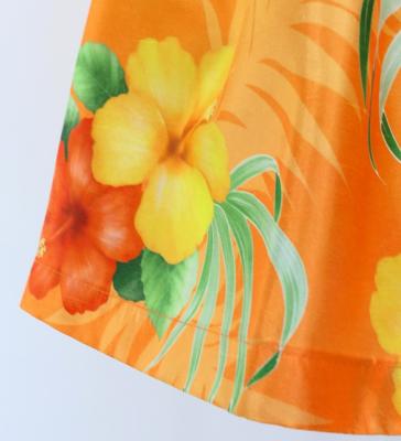 Hula Set up Keiki with Hibiscus Print / Luxury Collection / Orange / Jp71or