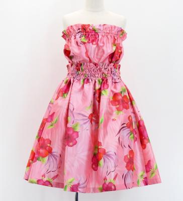 Hula Set up Keiki with Hibiscus Print / Luxury Collection / Pink / Jp71pi