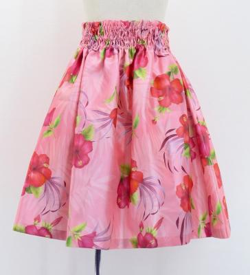 Hula Set up Keiki with Hibiscus Print / Luxury Collection / Pink / Jp71pi