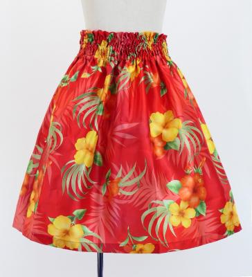Hula Set up Keiki with Hibiscus Print / Luxury Collection / Red / Jp71rd