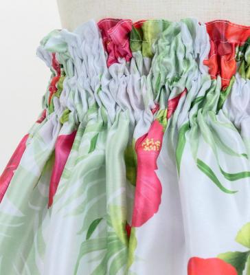 Hula Set up Keiki with Hibiscus Print / Luxury Collection / White / Jp71wh
