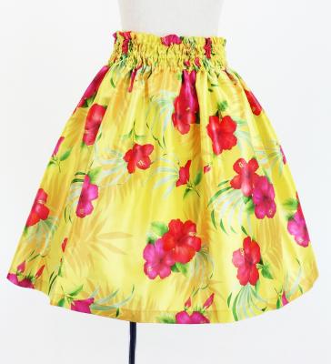 Hula Set up Keiki with Hibiscus Print / Luxury Collection / Yellow / Jp71ye