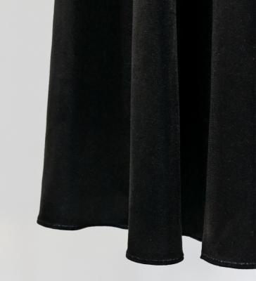 Hula One Shoulder Gradation Velvet Dress/ Luxury Collection / Beige & Brown / Jp72bebr