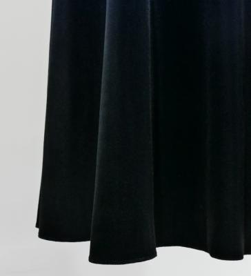 Hula One Shoulder Gradation Velvet Dress/ Luxury Collection / Blue & Black / Jp72blbk