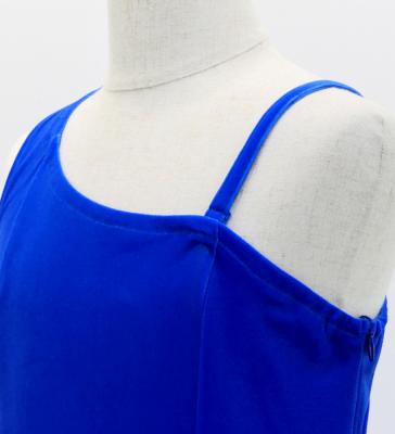 Hula One Shoulder Gradation Velvet Dress/ Luxury Collection / Blue & Light Blue / Jp72blbl
