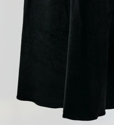 Hula One Shoulder Gradation Velvet Dress/ Luxury Collection / Red & Black / Jp72rdbk